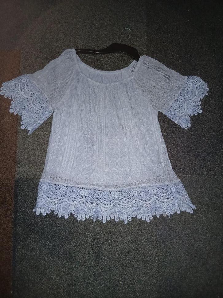 shirt, Kleding | Dames, T-shirts, Zo goed als nieuw, Maat 36 (S), Blauw, Korte mouw, Ophalen of Verzenden