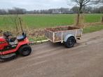 Aanhanger voor zitmaaier en auto, Ophalen, Gebruikt, MTD, Opvangzak