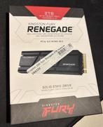 Kingston Renegade Fury 2TB SSD (Heat Sink) | PC/PS5 | SEALED, Computers en Software, Harde schijven, Intern, Kingston, SSD, Nieuw