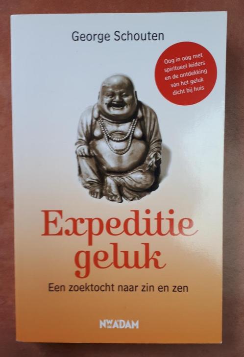 Expeditie geluk van George Schouten, Boeken, Esoterie en Spiritualiteit, Zo goed als nieuw, Spiritualiteit algemeen, Ophalen of Verzenden
