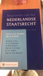 Beginselen van het Nederlands staatsrecht, Ophalen of Verzenden, Zo goed als nieuw