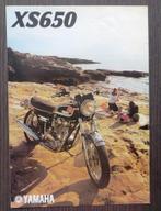 Folder Yamaha XS 650 (model 533) - 1975 - 4 blz (Engels), Motoren, Handleidingen en Instructieboekjes, Ophalen of Verzenden, Yamaha