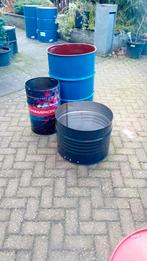 Vuurton stookton olievat vuurkorf, Tuin en Terras, Vuurkorven, Ophalen of Verzenden, Nieuw