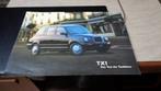 Folder  ENGELSE  TAXI  TX1  ,  9-1999, Verzenden, Zo goed als nieuw, Overige merken