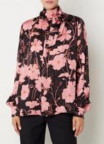 Studio Anneloes Iza satin blouse M, Maat 38/40 (M), Studio Anneloes, Zwart, Ophalen of Verzenden