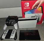 Nintendo Switch Oled. 3 controllers. 50 spellen, Met 2 controllers, Zo goed als nieuw, Met games, Switch OLED