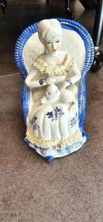 Delfts blauw beeldje, Antiek en Kunst, Antiek | Porselein, Ophalen of Verzenden