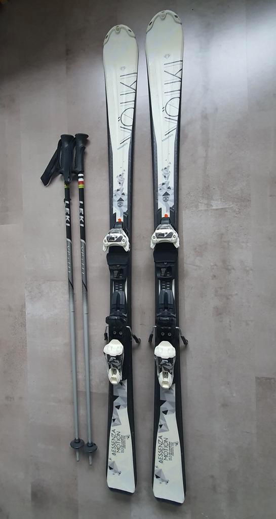 Völkl Ski's met Stokken - 153cm, Sport en Fitness, Skiën en Langlaufen, Ophalen