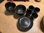 Broste Copenhagen Nordic Coal ontbijtset, Ophalen, Gebruikt, Effen, Aardewerk