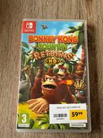 Donkey Kong Country Returns HD - Nintendo Switch, Spelcomputers en Games, Avontuur en Actie, Verzenden, 1 speler, Nieuw