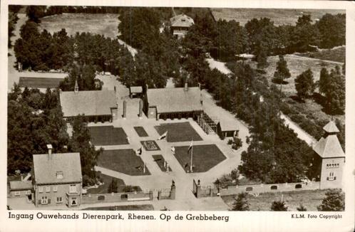 Rhenen - Ingang Ouwehands Dierenpark - Op de Grebbeberg, Verzamelen, Ansichtkaarten | Nederland, Gelopen, Gelderland, Voor 1920