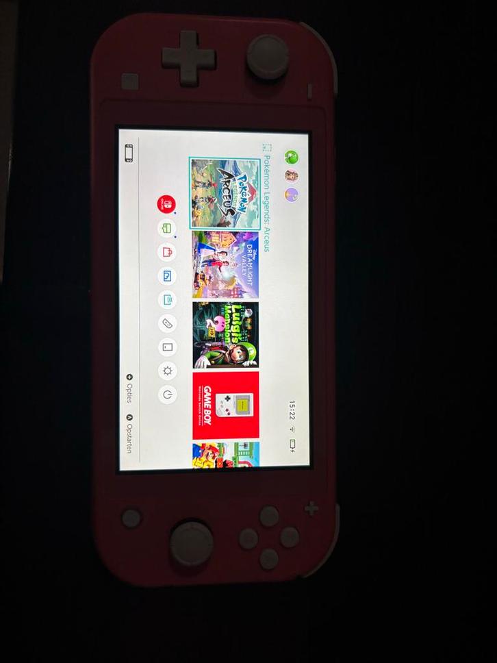 Nintendo Switch Lite - Roze/Coral - Met Doos & Lader, Spelcomputers en Games, Spelcomputers | Nintendo Switch Lite, Gebruikt, Roze of Coral