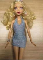 MY SCENE FAB FACES KENNEDY DOLL met 5 gezichtjes, Verzamelen, Poppen, Verzenden, Gebruikt, Fashion Doll