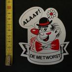 Sticker Carnaval De Metworst Alaaf, Overige typen, Ophalen of Verzenden, Zo goed als nieuw