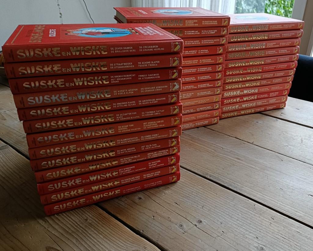 Suske en Wiske Collectie  #1-38  HC  (Lekturama), Boeken, Willy Vandersteen, Ophalen of Verzenden, Zo goed als nieuw, Meerdere stripboeken