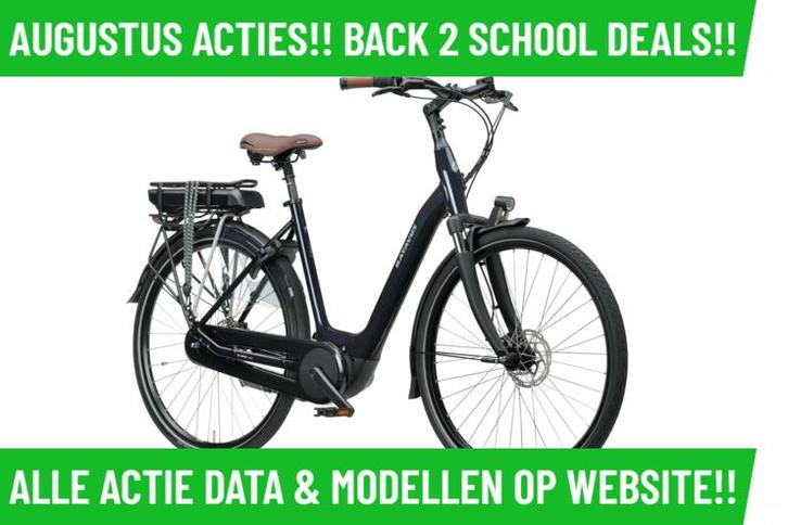 Batavus Finez E-GO Active N7 2023! BOSCH! 2750 nu 1999,-!!, Fietsen en Brommers, Elektrische fietsen, Nieuw, Overige merken, 50 km per accu of meer