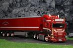 Tekno Ronny Ceusters Scania R 6x2 met kipper, Info@seipholland.nl, Nieuw, Tekno, Bus of Vrachtwagen