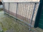 Zwaar gegalvaniseerd spijlen hekwerk 3,70m x 1,35m, Tuin en Terras, Ophalen, Zo goed als nieuw, IJzer, Spijlenhekwerk