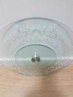 Mooie draai plateau, Ophalen of Verzenden, Zo goed als nieuw, Rond, Glas