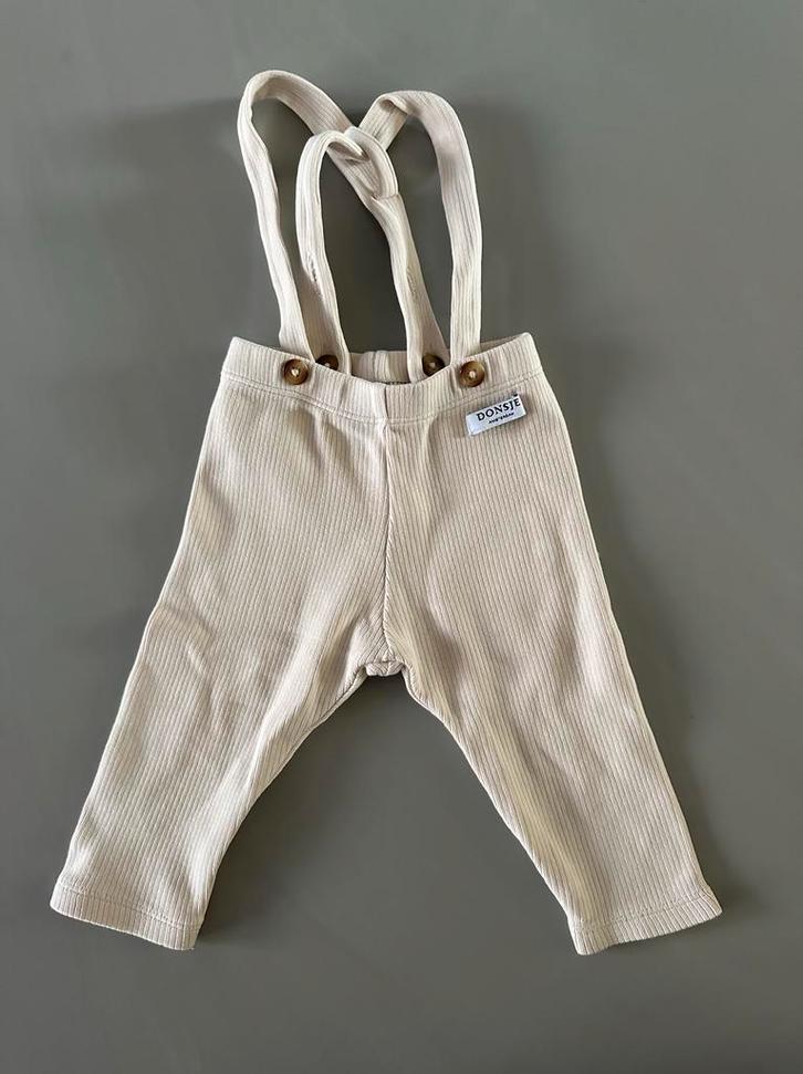 Donsje Amsterdam salopette – maat 6–9 maanden, Kinderen en Baby's, Babykleding | Maat 62, Zo goed als nieuw, Jongetje of Meisje