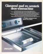 13 vintage advertenties reclames Philips 1975-76 wasmachine, Verzamelen, Gebruikt, Ophalen, Gebruiksvoorwerp