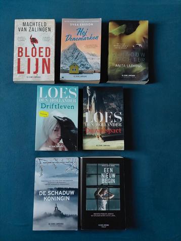 7 CRIME COMPAGNIE BOEKEN  beschikbaar voor biedingen