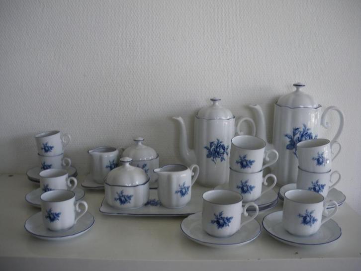 Douwe Egberts Rosita servies van Seltmann Weiden, Huis en Inrichting, Keuken | Servies, Zo goed als nieuw, Bord(en), Wedgwood