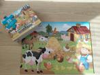 Jumbo puzzel: Happy Farm, Ophalen of Verzenden, 10 tot 50 stukjes, Zo goed als nieuw, 2 tot 4 jaar