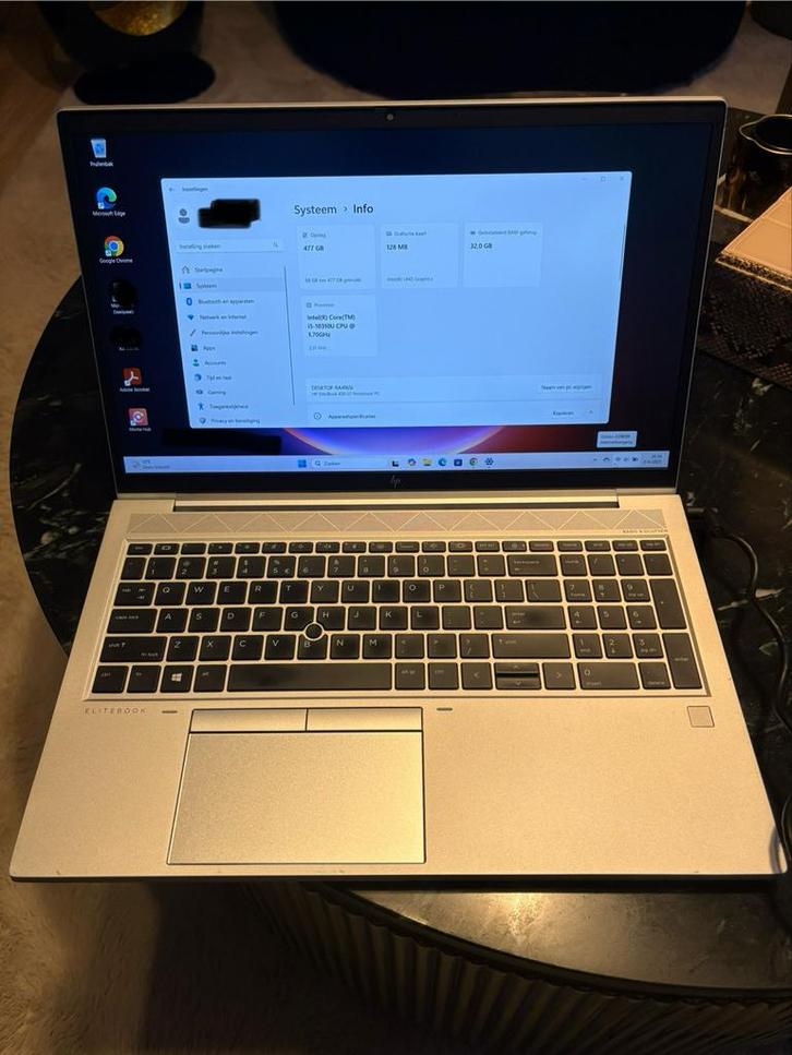 HP Elitebook 850 G7 - i5 10th Gen, 32GB RAM, 512GB SSD, Computers en Software, Windows Laptops, Gebruikt, 15 inch, SSD, 2 tot 3 Ghz