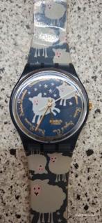 Vintage Swatch-horloge Black Sheep van 1995, Ophalen of Verzenden, Gebruikt, Overige kleuren, Jongen of Meisje