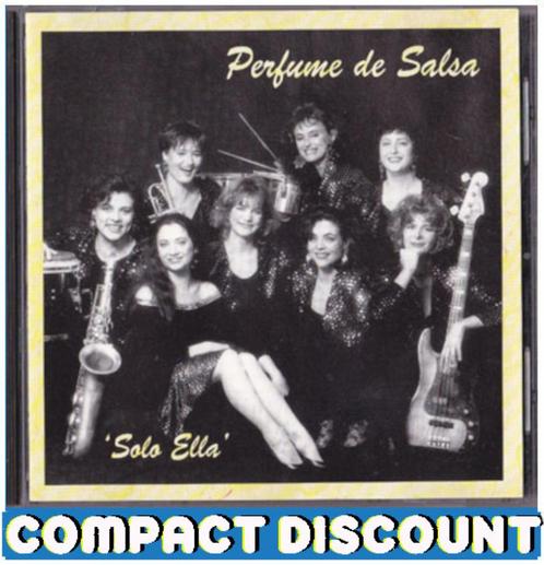 CD Perfume de Salsa ‎– Solo Ella / Nederlandse salsa vrouwen, Cd's en Dvd's, Cd's | Latin en Salsa, Ophalen of Verzenden