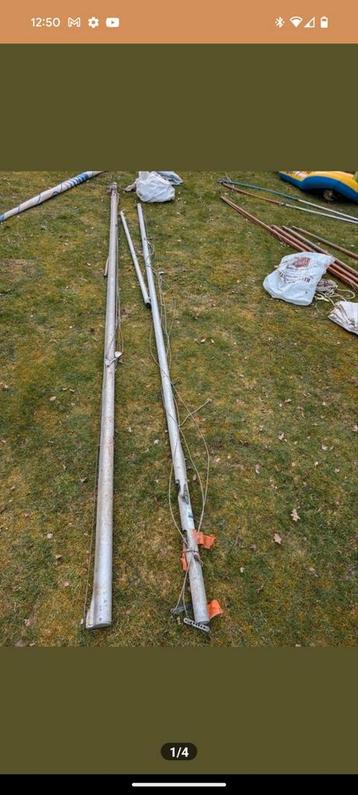 Zeilboot masten 2x beschikbaar voor biedingen