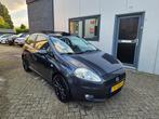 Fiat Grande Punto 1.4 GP Airco / Cruise / Panoramadak, Auto's, Voorwielaandrijving, Gebruikt, Zwart, 4 cilinders