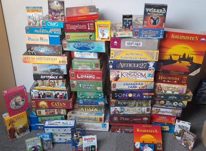Diverse bordspellen, Hobby en Vrije tijd, Gezelschapsspellen | Bordspellen, Zo goed als nieuw, Ophalen of Verzenden