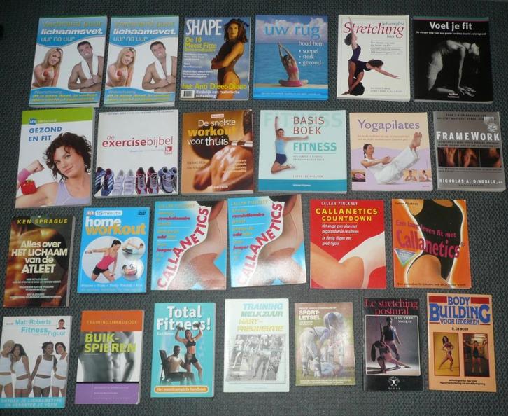 108 Fitness bodybuilding Pilates cross Fit krachtsport, Boeken, Sportboeken, Zo goed als nieuw, Fitness, Ophalen of Verzenden