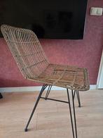 Nette rotan stoel, Ophalen, Zo goed als nieuw, Bruin, Eén