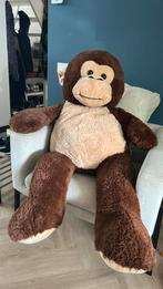 Grote superzachte knuffelaap 120cm, Kinderen en Baby's, Speelgoed | Knuffels en Pluche, Ophalen, Zo goed als nieuw
