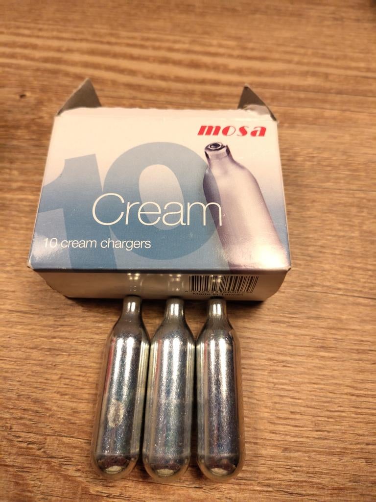 Mosa slagroompatronen - 3 stuks, Ophalen, Nieuw