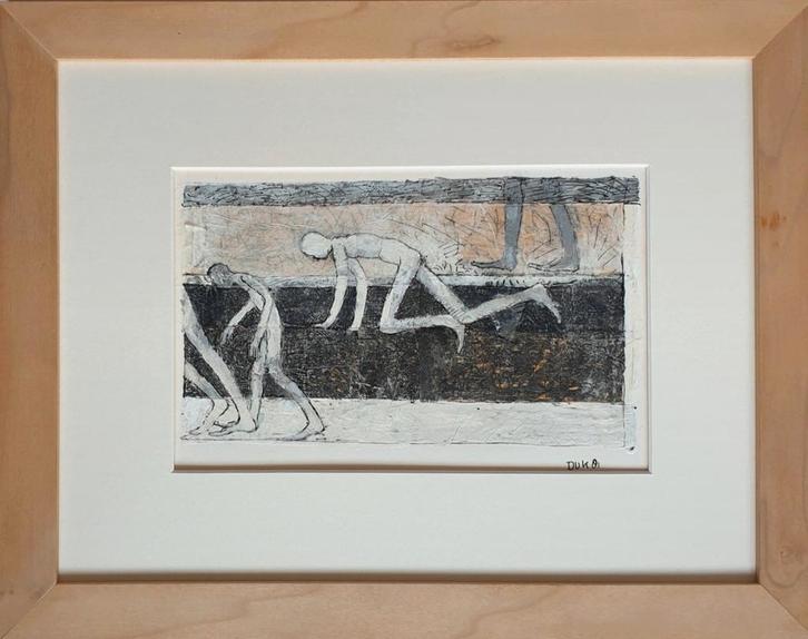 David van Kampen, Friese kunst, Leeuwarden, Antiek en Kunst, Kunst | Schilderijen | Modern, Ophalen of Verzenden