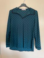 Shirt travelstof petrol getailleerd studio anneloes maat L, Kleding | Dames, Studio Anneloes, Blauw, Maat 42/44 (L), Ophalen of Verzenden