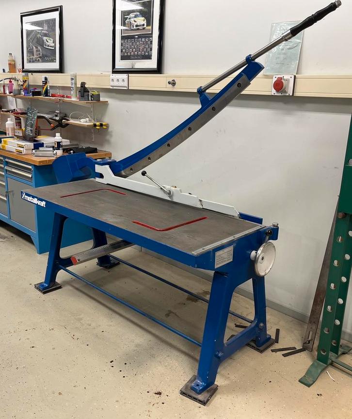 Metalkraft plaatschaar - 1250mm - 1,5 mm staal, Doe-het-zelf en Verbouw, Gereedschap | Overige machines, Gebruikt, Ophalen