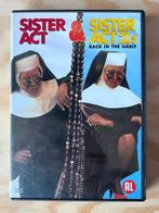 Sister Act 1 & 2 DVD, Alle leeftijden, Ophalen of Verzenden, Zo goed als nieuw, Actiekomedie