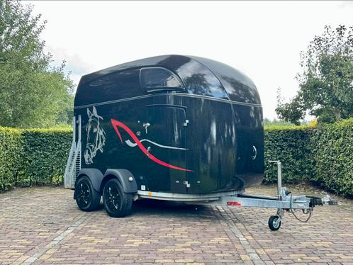 Ruime Bockmann big master, aluminium bodem en zadelkamer, Dieren en Toebehoren, Paarden en Pony's | Trailers en Aanhangwagens