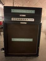 London City Vintage 60's 100W buizen met 4x12 Greenbacks !, Ophalen, Gebruikt, 100 watt of meer