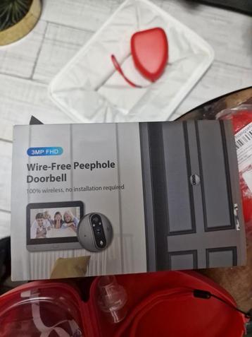 Draadloze Video Deurbel - 3MP FHD beschikbaar voor biedingen