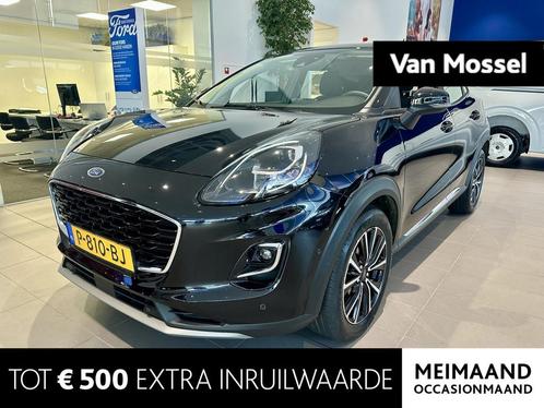 Ford Puma 1.0 EcoBoost Hybrid Titanium X Navigatie | Climate, Auto's, Ford, Bedrijf, Te koop, Puma, ABS, Achteruitrijcamera, Adaptive Cruise Control