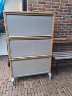 Archiefkast / Kantoorkast met Roldeuren - 3 Vakken, Ophalen