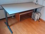 AHREND bureau, grijs blad 150 x 80 cm. (Veldhoven), Ophalen, Gebruikt, Bureau