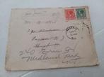 Enveloppe 1927 met 2 postzegels Wilhelmins 10 en 5 cent., Postzegels en Munten, Postzegels | Nederland, Ophalen of Verzenden