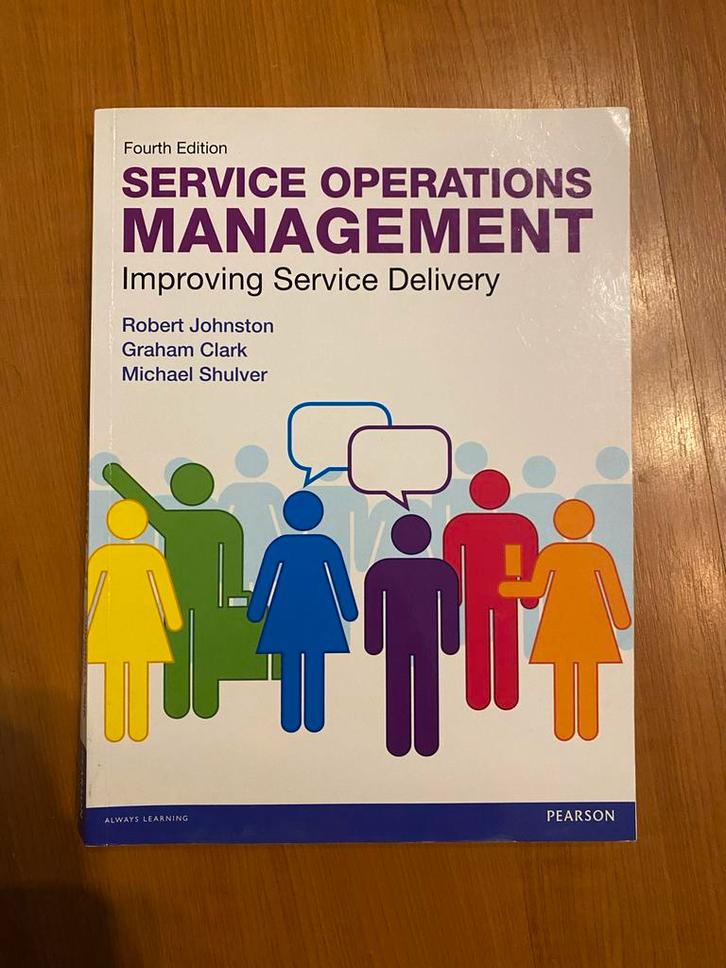 Service Operations Management - Johnston et al., Boeken, Studieboeken en Cursussen, Gelezen, HBO, Ophalen of Verzenden